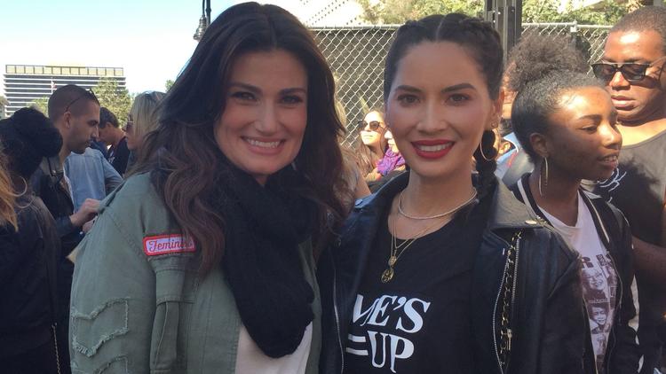 Natalie Portman, Alfre Woodard, Olivia Munn and more bring Time's Up fire to Women's March in L.A