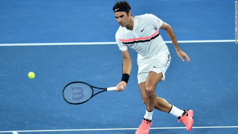 Roger Federer reaches seventh Australian Open final as Hyeon Chung retires