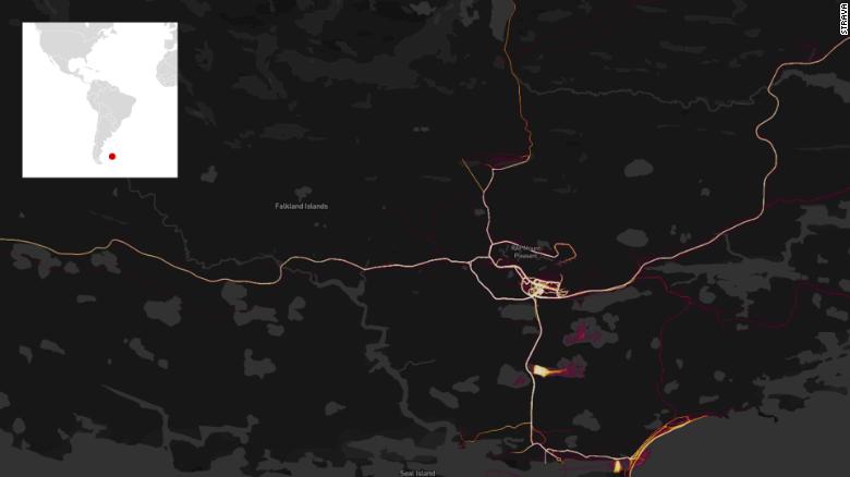 Strava fitness tracking app reveals movements on remote military bases