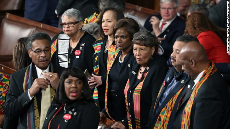 The first ladys cream suit, kente cloth and purple ribbons: What the SOTU fashion choices meant
