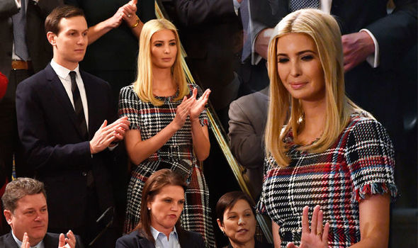 Ivanka Trump wears £2520 tweed dress to State of the Union - it almost SELLS out across UK