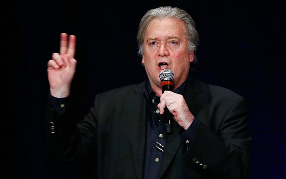 Steve Bannon calls Donald Trumps son unpatriotic and treasonous over Russia meeting in scathing new book