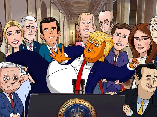 Stephen Colbert on imagining Trump as 'Our Cartoon President'