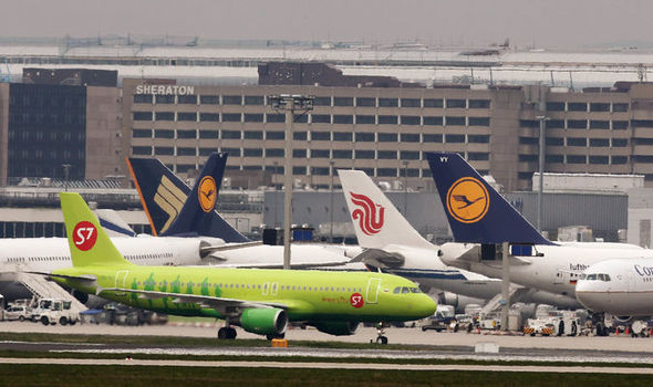 Frankfurt Airport bus crash - 13 Ryanair passengers injured in collision