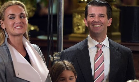 Trump Jr.'s wife rushed to hospital after opening letter with white powder