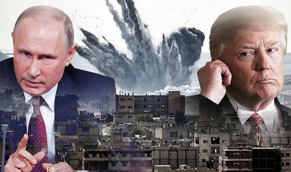 US-led strikes kill 100 RUSSIANS in first armed conflict between nations since Vietnam War