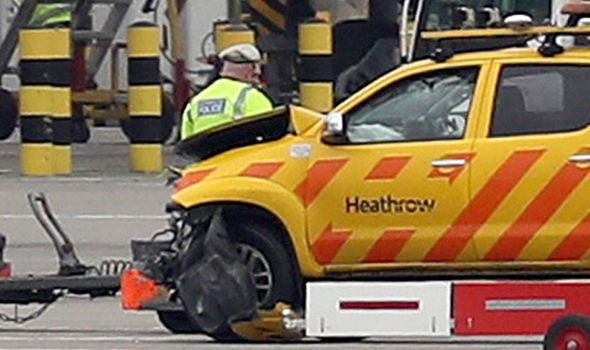Heathrow Airport crash: One dead and plane evacuated after horrifying collision on tarmac