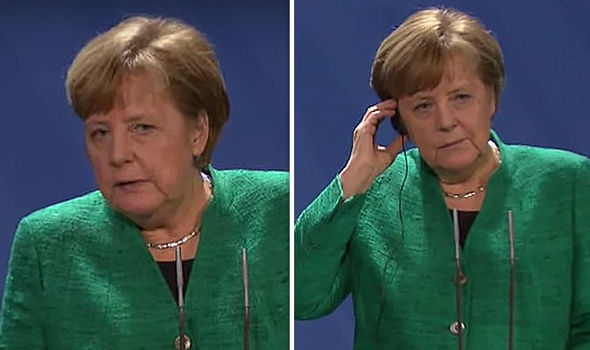 'Did you learn anything new today?' Angela Merkel SMIRKS after this Brexit question