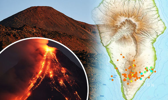 Canary Islands La Palma volcano hit by 70 earthquakes sparking emergency response
