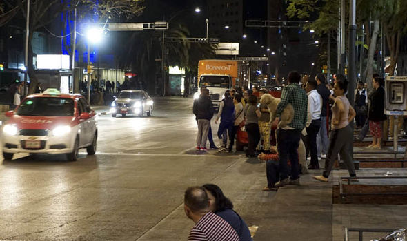 BREAKING: Mexico hit by 6.1 magnitude earthquake - people in streets as quake rocks Oaxaca