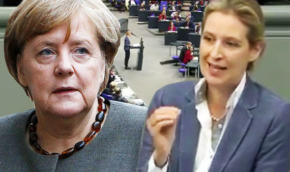 WATCH: Bundestag speech SCOLDING Merkel for THREATS to Britain prompts HUGE APPLAUSE