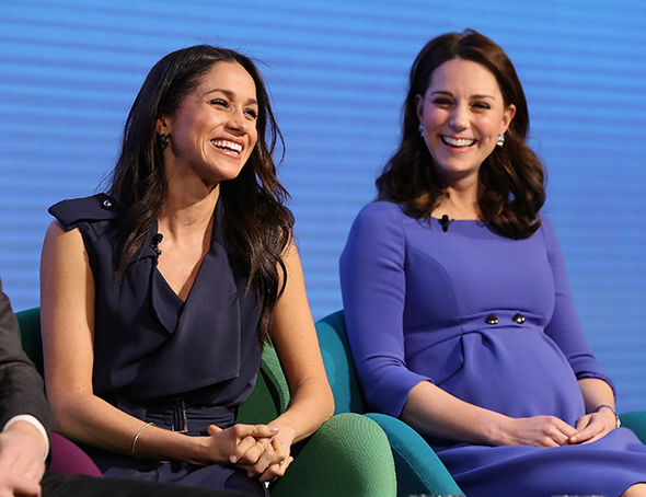 Meghan Markle SPEAKS OUT for women in first Royal engagement with the Duchess of Cambridge
