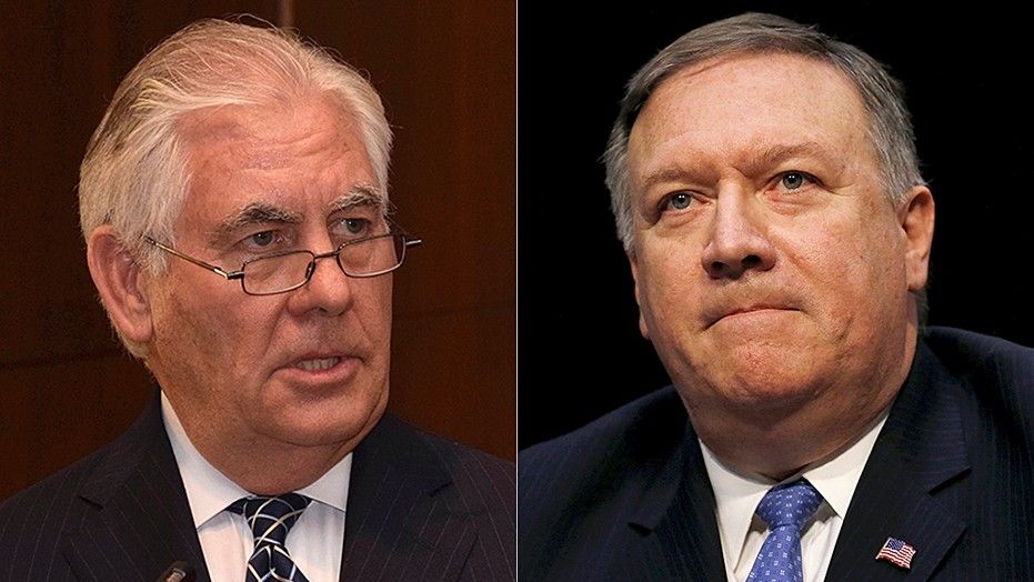Trump says Rex Tillerson out as Secretary of State, replaced by Mike Pompeo