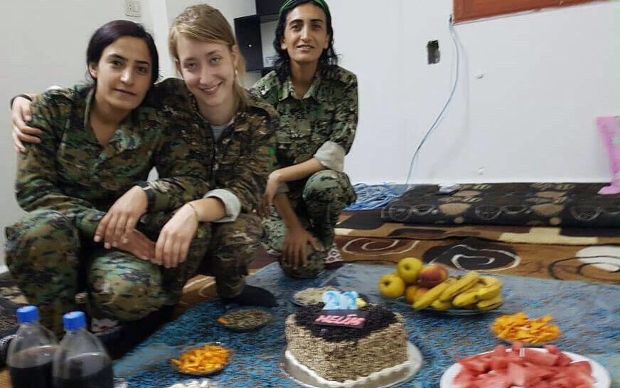 British woman Anna Campbell who joined all-female fighting unit killed in Syria