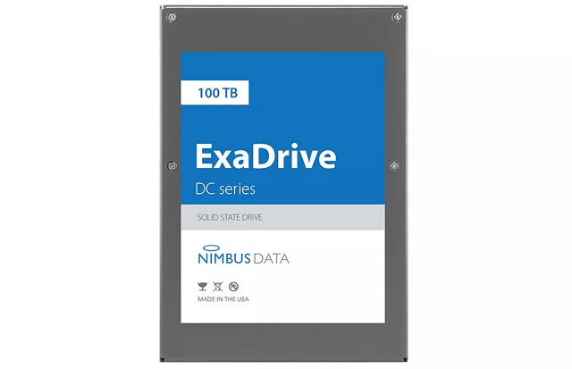Worlds largest SSD capacity now stands at 100TB