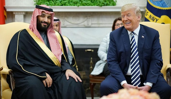 Saudi Arabia crown prince hails ‘opportunities’ for closer economic ties with U.S. during Trump meeting