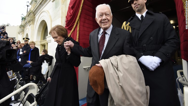 Jimmy Carter briefed by White House on North Korea