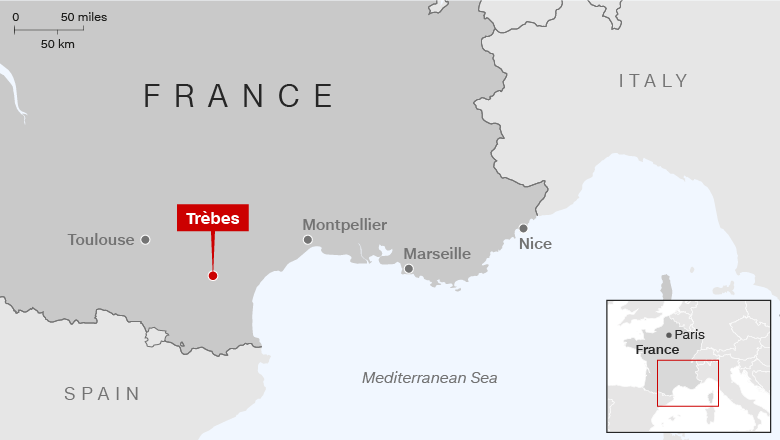 One killed in French supermarket hostage-taking