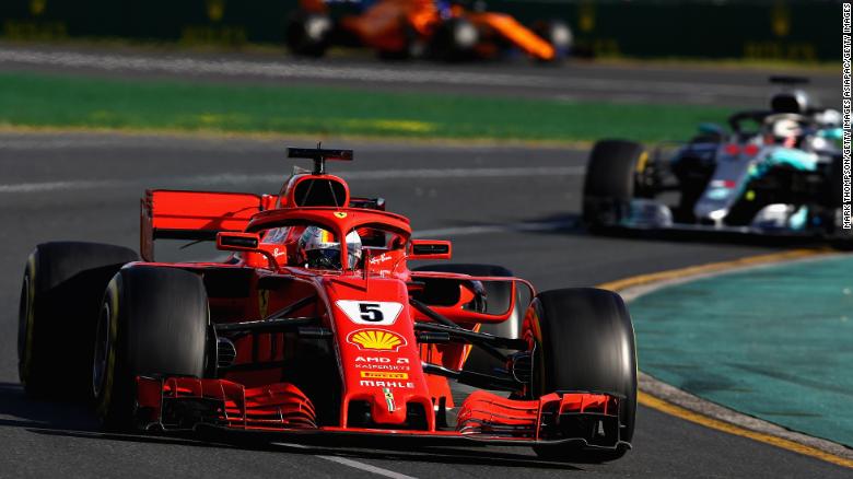 Australian GP: Sebastian Vettel repeats 2017 victory in season-opener