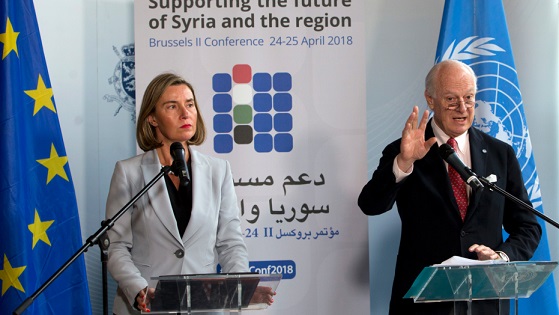 EU urge Russia, Iran, Turkey to deliver on Syria promises