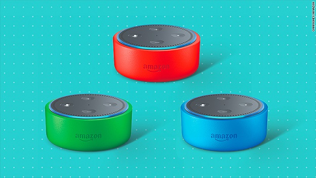 Amazon unveils colorful Echo Dot for kids