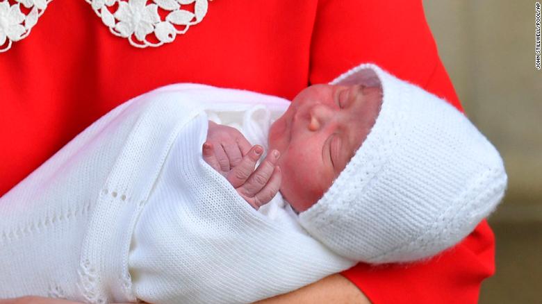 Prince Louis: Royals name third child