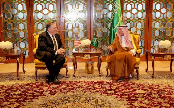 Pompeo starts Mideast tour with call for new Iran sanctions