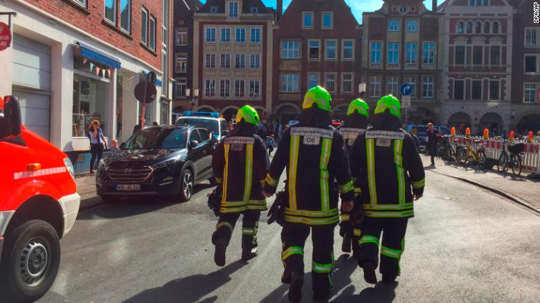 Several dead as vehicle drives into crowd in Germany