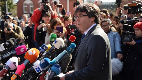 Germany praises bail decision for ex-Catalan leader