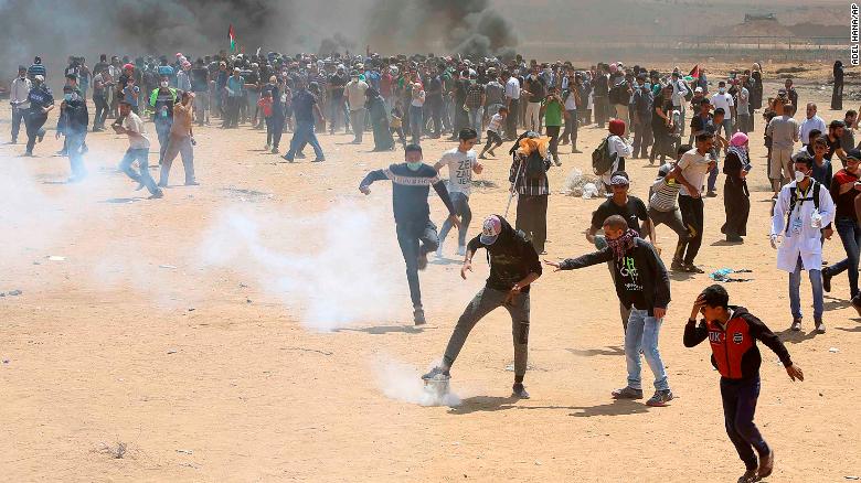 37 Palestinians killed in Gaza protests ahead of US Embassy opening