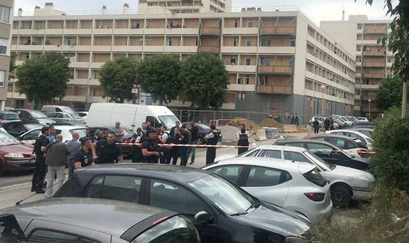 Marseille shooting: Hooded men open fire with Kalashnikovs