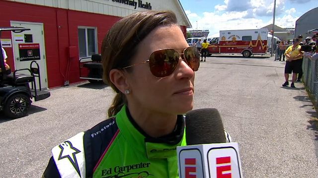 Danica crashes out of Indy 500, her final race