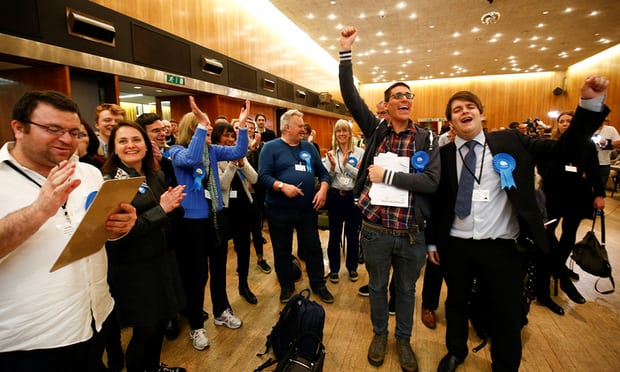 Labour and Tories enjoy mixed night of results in local elections in England