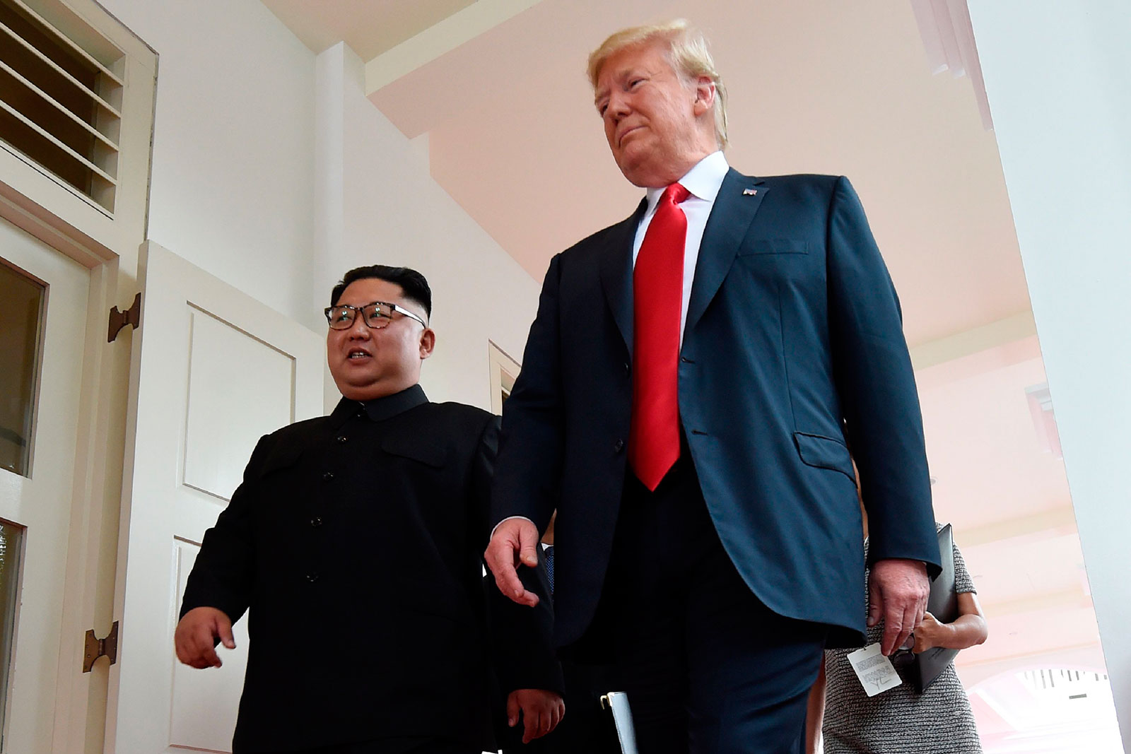 PICTURE SPECIAL: How Trump met Kim