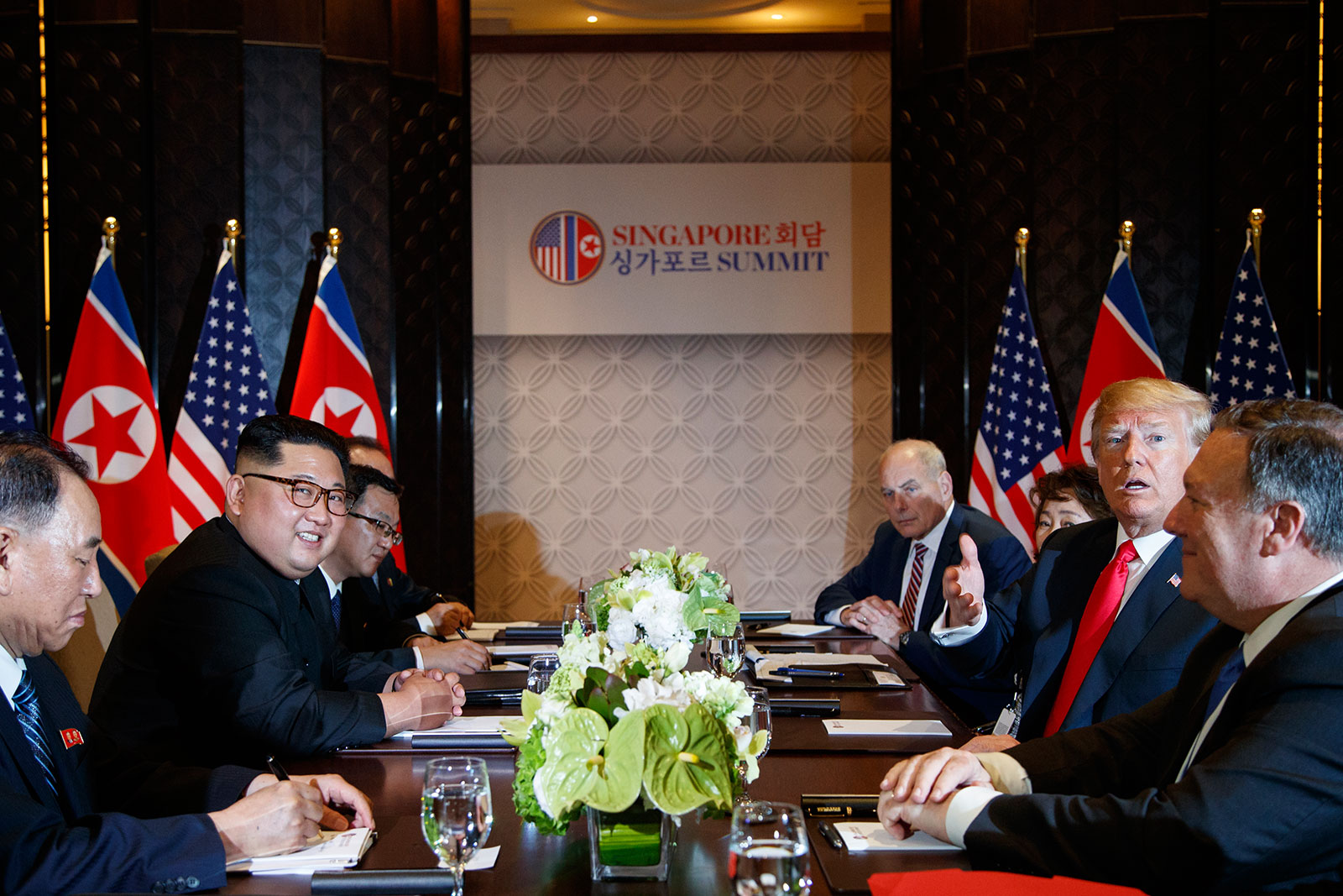 PICTURE SPECIAL: How Trump met Kim