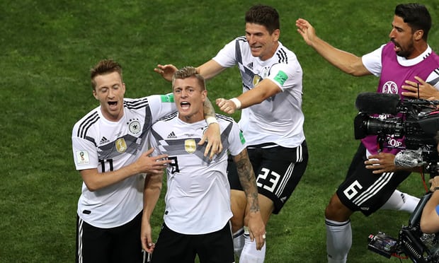 Toni Kroos brings off late miracle for Germany to stun Sweden
