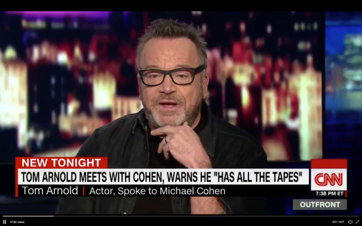 Tom Arnold Went On TV To Hype Up Getting Dirt On Trump And Boy Did Things Get Awkward