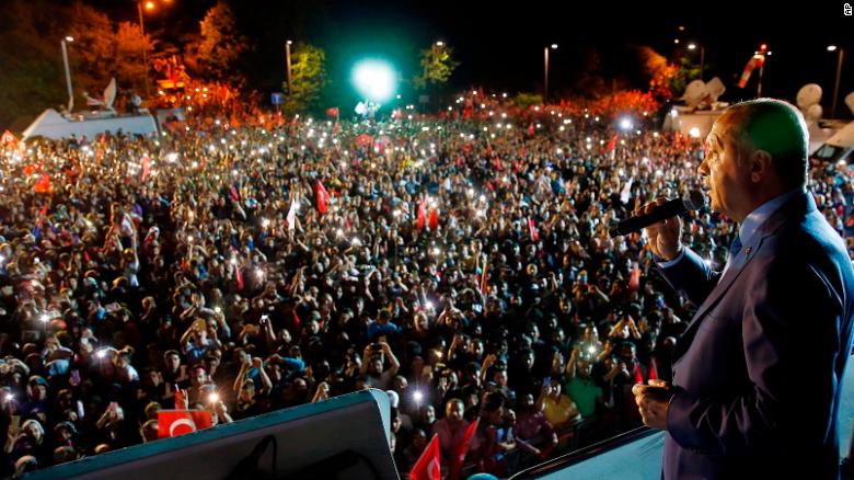 Erodgan declares victory in Turkey presidential election