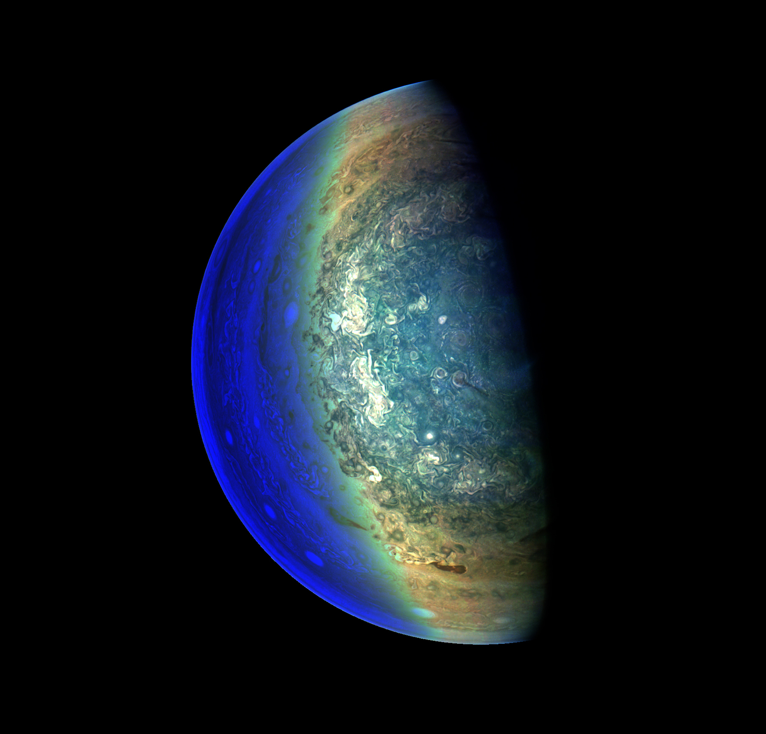 NASAs stunning new photo of Jupiter looks like a work of art