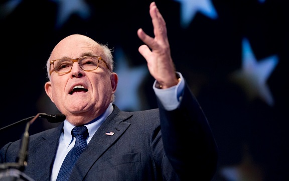 Trump lawyer Giuliani says president can probably pardon himself