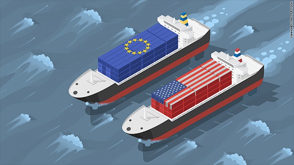 EU to hit US with $3.3B in retaliatory tariffs in July