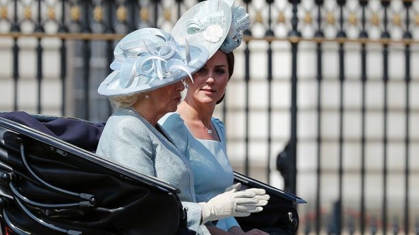 Meghan Markle attends annual Trooping the Colour parade, makes Buckingham Palace balcony debut