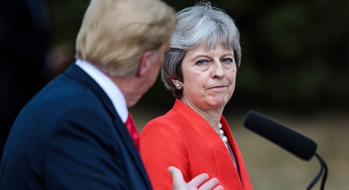 Donald Trump: I didnt criticise PM over Brexit. That is fake news