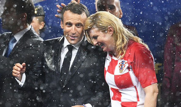 How Croatias president won hearts across the globe in World Cup final defeat to France