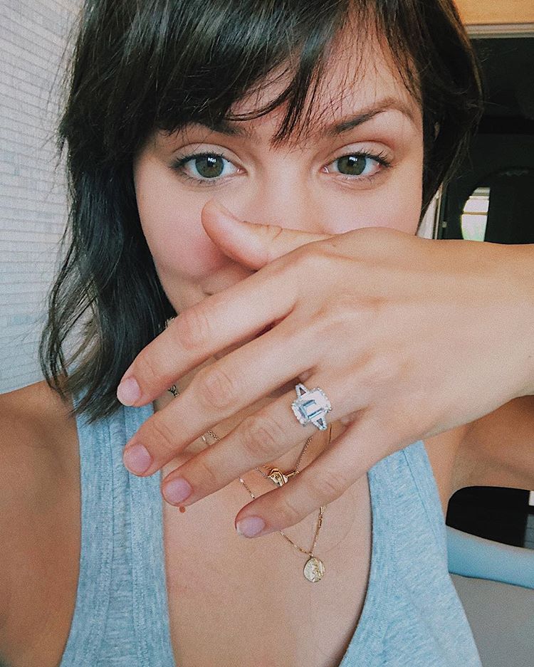 Katharine McPhee Shows Off Massive Engagement Ring In Emotional Post