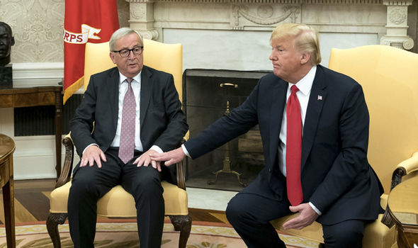 Macron RAMPS up pressure on Juncker to reveal MORE about Trump trade deal