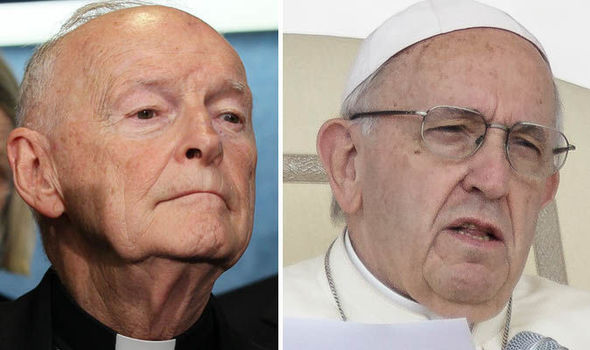 Pope Francis accepts resignation of Cardinal Theodore McCarrick over sex abuse allegations