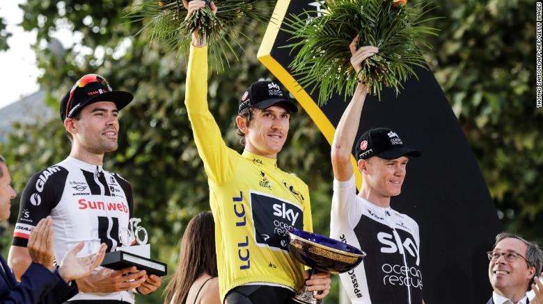 Tour de France 2018:  Geraint Thomas wins to make sporting history