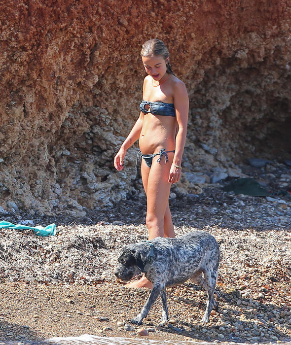 Lady Amelia Windsor: Royal's 'most beautiful member' takes a dip on Ibiza beach