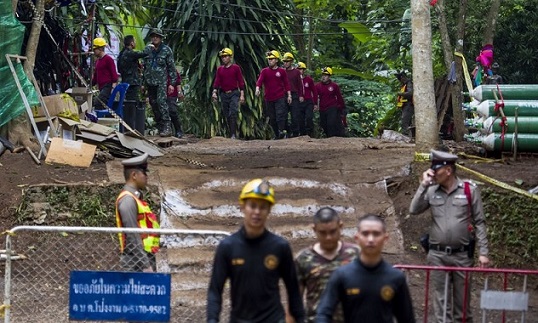 Elon Musks Team Due in Thailand to Help Rescue Soccer Team Trapped in Flooded Cave